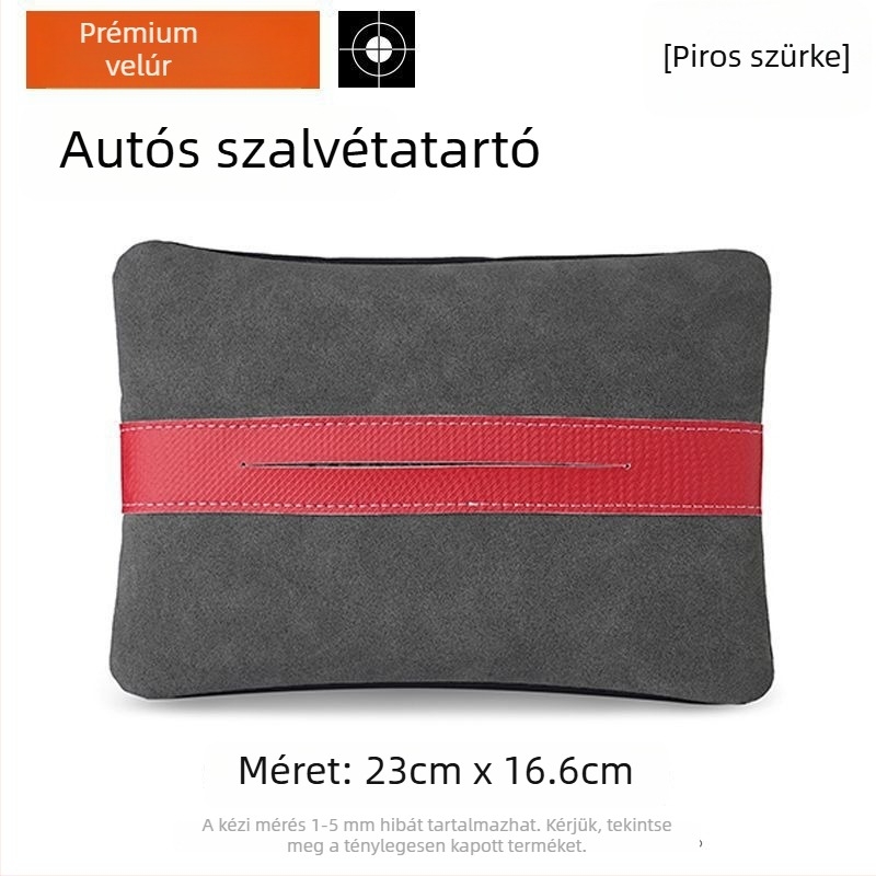 Autó szalvétatartó, függő kivitelben, belső luxus kiegészítő