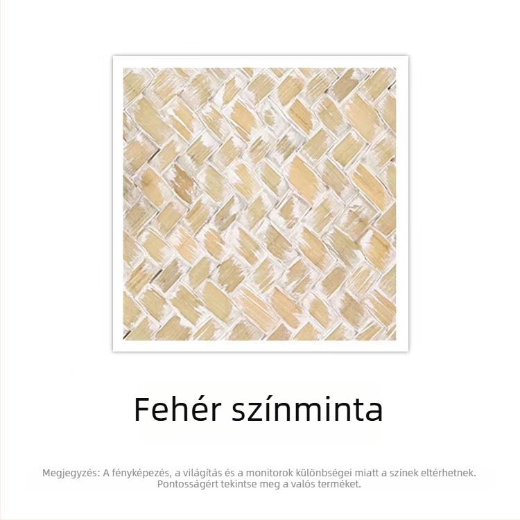 Kerek szalma szövésű tárolókosár növényekhez és kozmetikumokhoz, asztali rendező