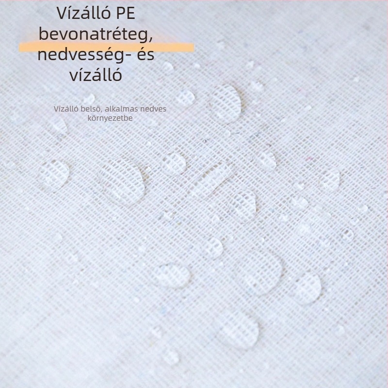 Nagy kapacitású, összehajtható textile ruhatartó kosár a fürdőszobába