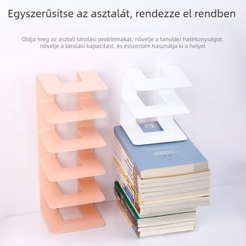 Öt oszlopos asztali könyvtartó