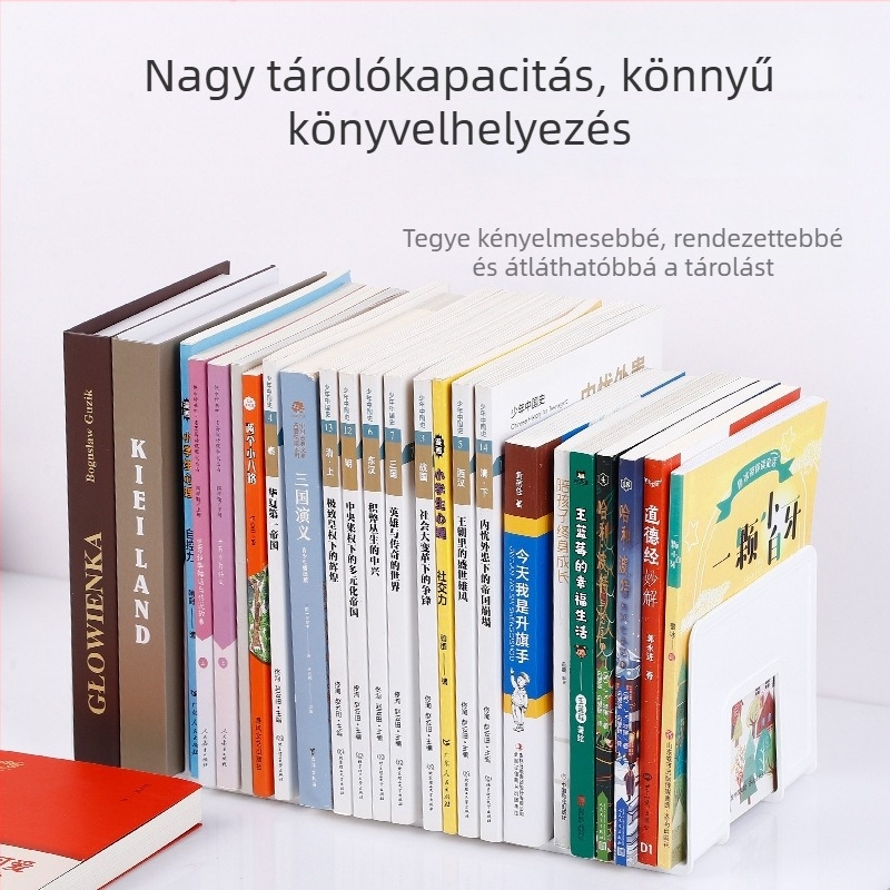 Öt oszlopos asztali könyvtartó