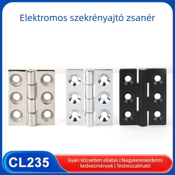 CL235 cinkötvözet csukló elosztó dobozokhoz és elektromos szekrényekhez, ipari hardver
