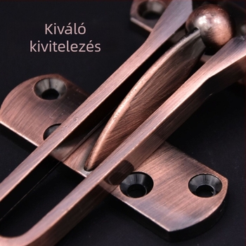 Vastagított biztonsági ajtólánc, lopás elleni zárócsap, rozsdamentes acél, modern minimalist stílus