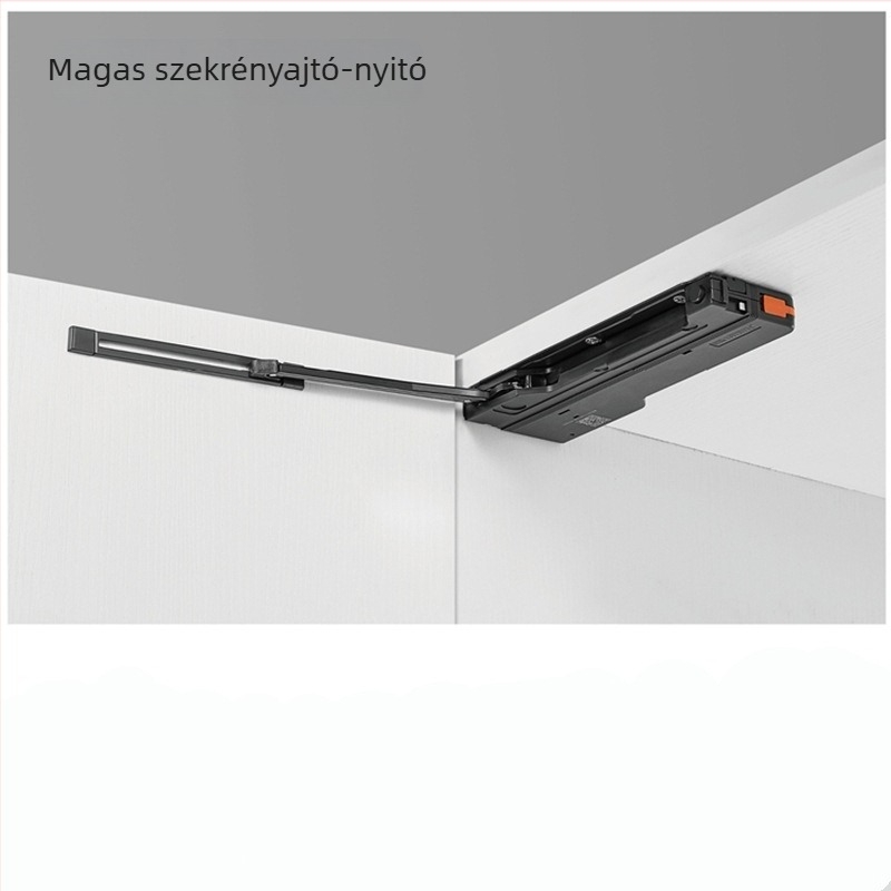 Szekrényajtó nyitó csillapítóval, nehéz terhelésű visszapattanó, fogantyú nélküli nyomásos kivitel