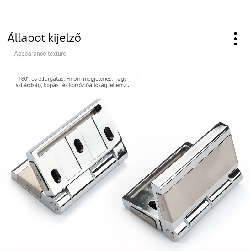 CL251 nehéz teherbírású szekrényajtó pántok, cinkötvözet, elektroplatált felület, modern minimalista stílus