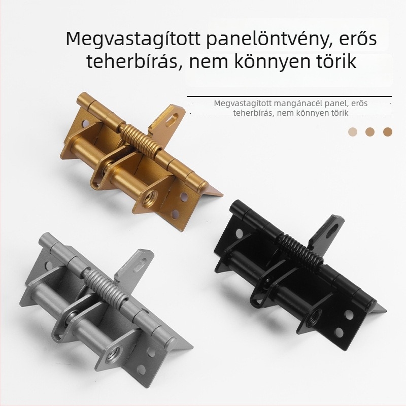 Zuogang rugós pánt 4 hüvelykes ajtóhoz, 90° pozicionálás, rejtett zárómechanizmus