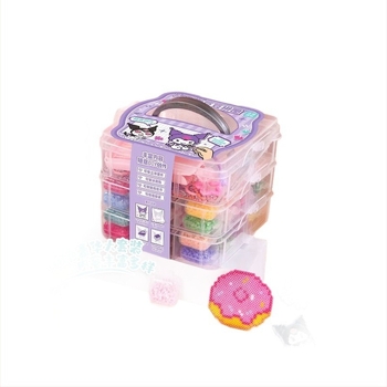 Hiteles Sanrio gyöngy DIY készlet – Teljes készlet 3D gyöngyfűzéshez