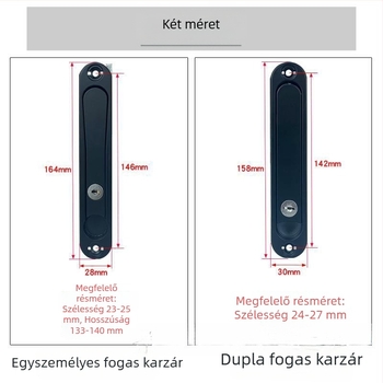 Gyémánt mintázatú ablakháló zár, rejtett fogantyúval és kulccsal, belső nyitású ablakokhoz
