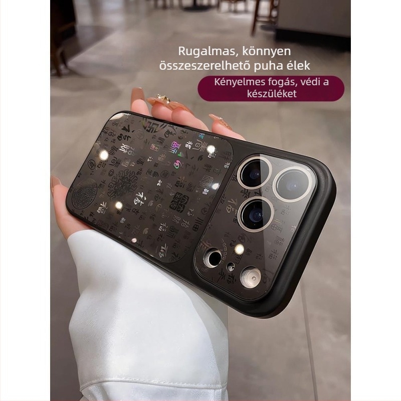 iPhone 16 Pro Max védőtok nagy kameranyílással