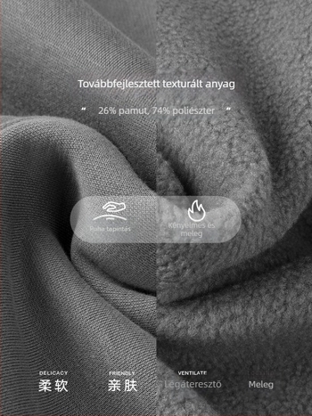360 g nehéz kapucnis pulóver fleece bélésével, raglán ujjú, egyszínű