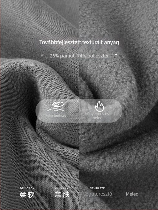 360 g nehéz kapucnis pulóver fleece bélésével, raglán ujjú, egyszínű