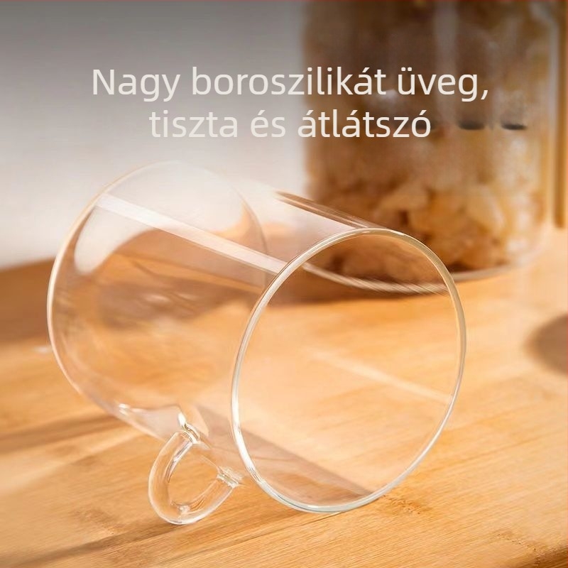 Üveg cukortartó, zárható tároló a fehér cukor számára, konyhai használatra