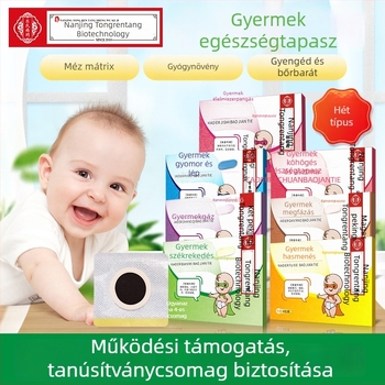Nanjing Tongrentang Biotech Gyermekeknek Mézes Köldök Tapasz, Akupunktúrás Tapasz, Puffadásra Szánt Tapasz, Köhögés és Asztma Tapasz, Emésztési Zavarok Tapasz, OEM Gyártás