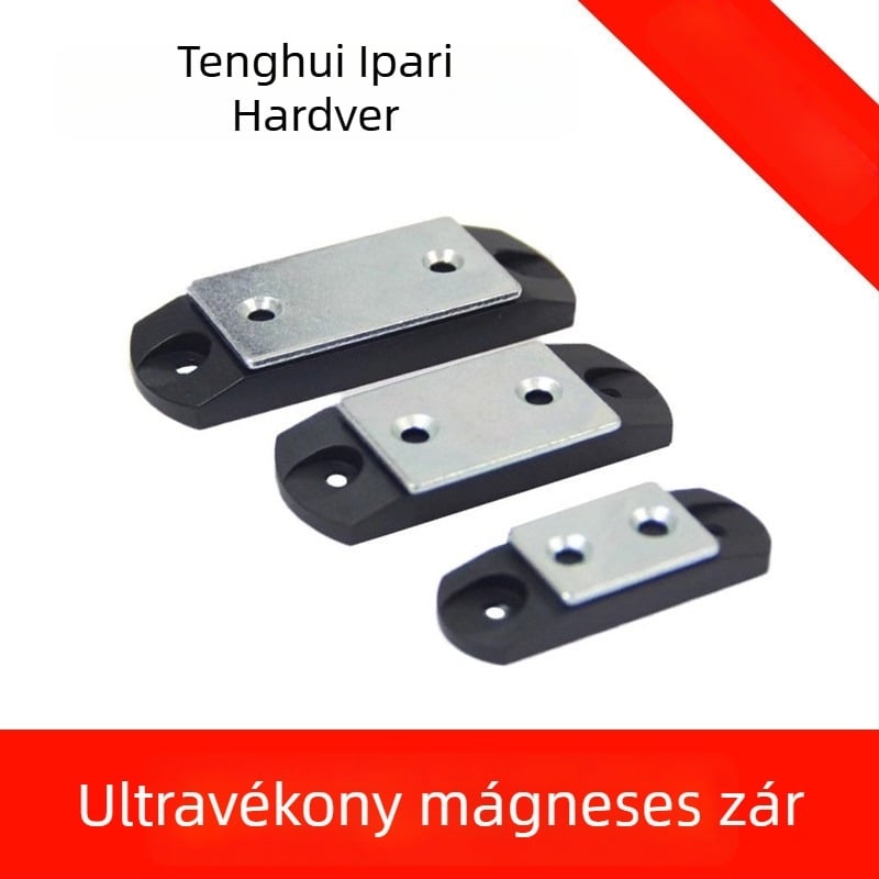 Ultra vékony mágneses ajtóstopper HFU61-15/39, HFU67-34/44/55