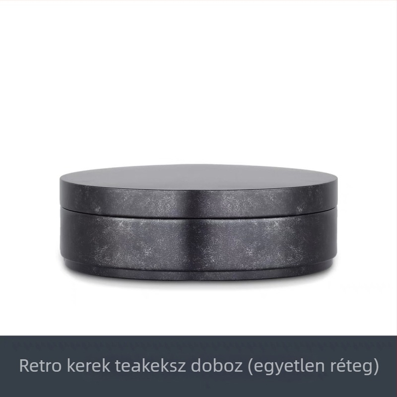 Új Yunnan Pu'er Fuding fehér tea – tea cake fémdobozban, hordozható mini fémdoboz