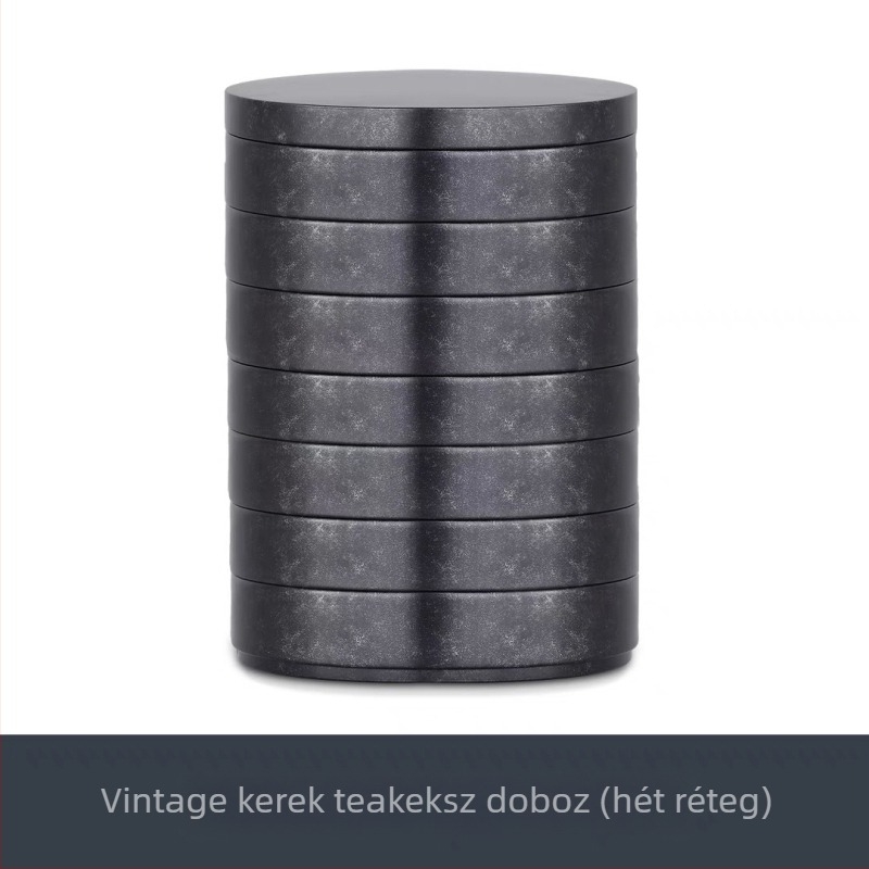 Új Yunnan Pu'er Fuding fehér tea – tea cake fémdobozban, hordozható mini fémdoboz
