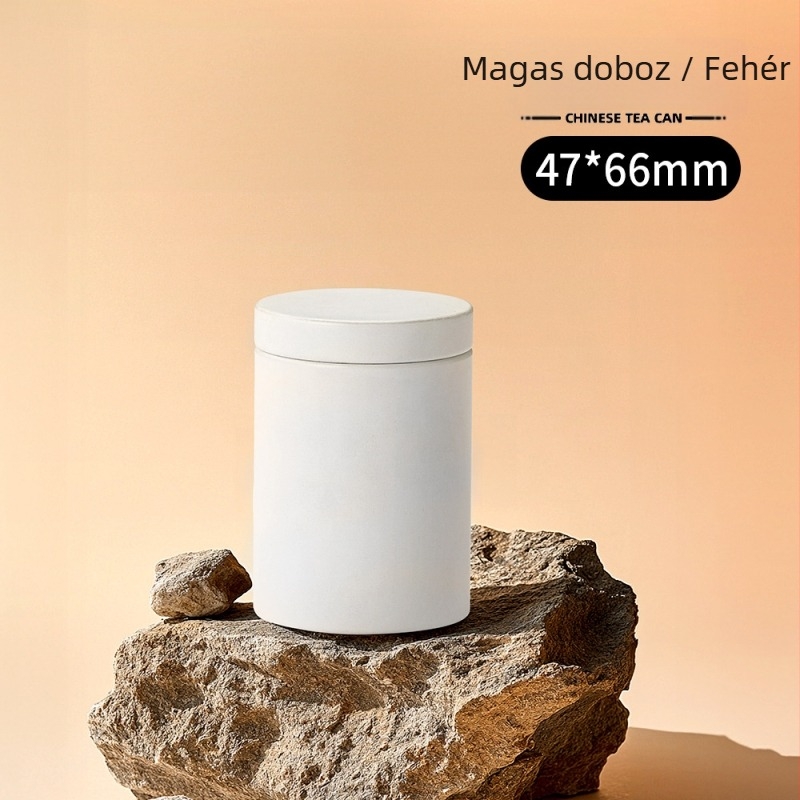 Új mini zárható teás konzerv, kompakt utazó konzerv, hordozható teás doboz, üres konzerv