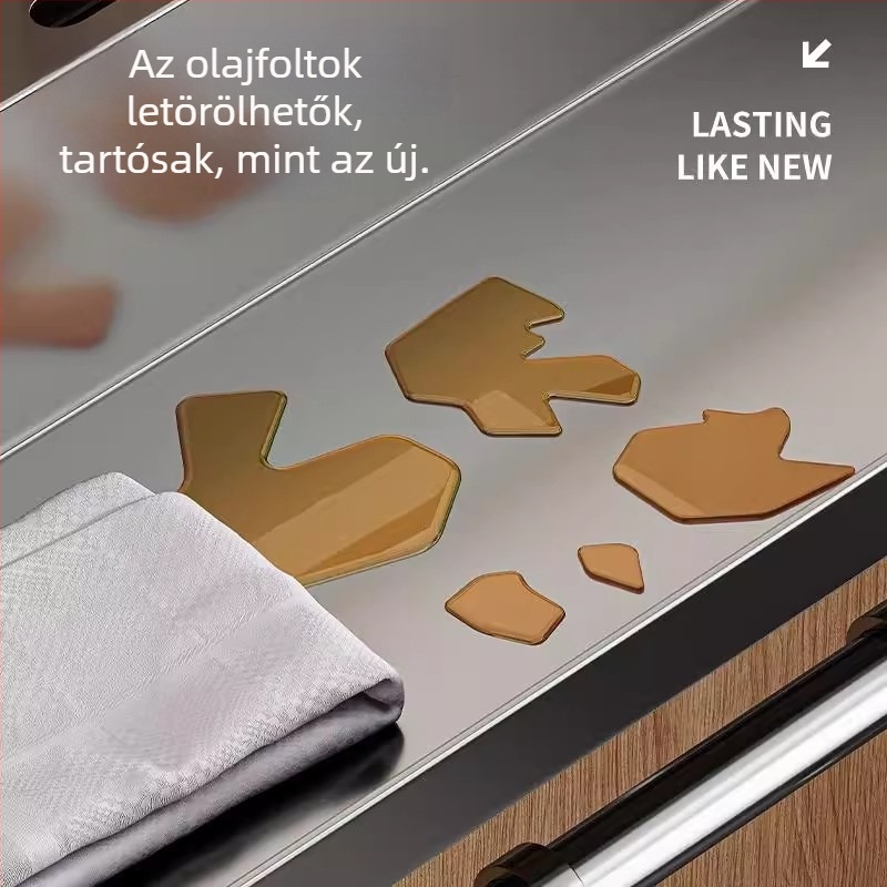 Konyhai falra szerelhető polc – Többfunkciós evőpálca- és fűszer tartó, fúrás nélküli telepítés