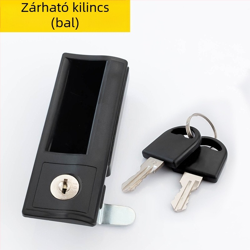 ABS gardróbfogantyú záras – injekciós öntés, modern minimalista stílus