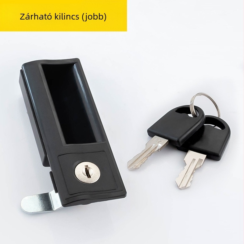 ABS gardróbfogantyú záras – injekciós öntés, modern minimalista stílus