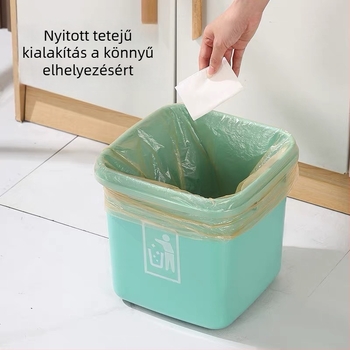 Nag kapacitású szemetes 30L/40L/60L, beltéri és kültéri használatra, konyhának, kereskedelmi és háztartási felhasználásra, extra nagy osztálytermi kuka
