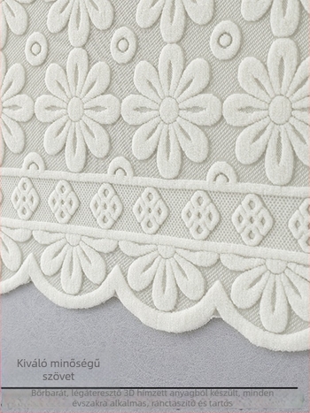 Textil fejtámla huzat – porvédő, méret 1.5–1.8 m, minimalist stílus