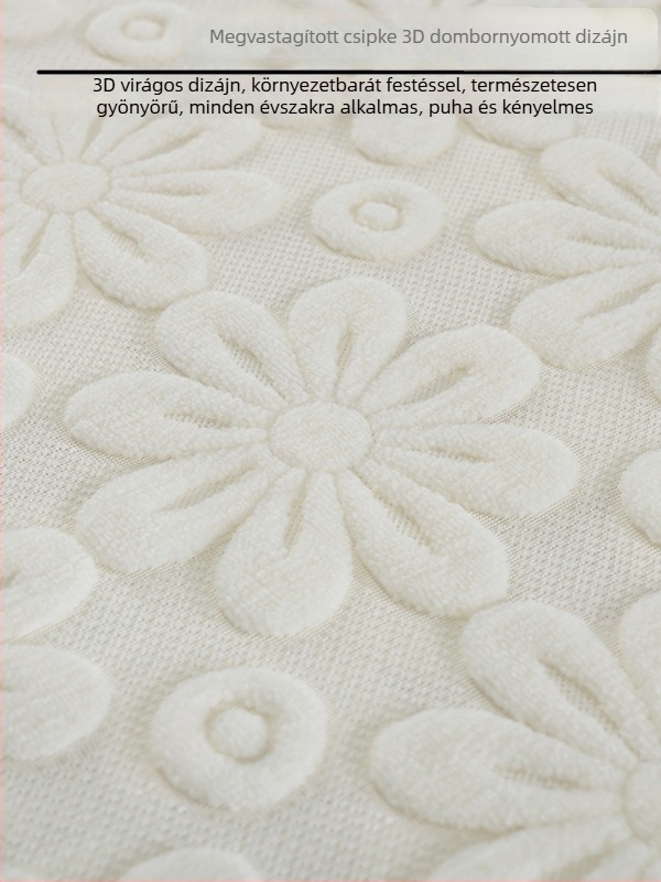 Textil fejtámla huzat – porvédő, méret 1.5–1.8 m, minimalist stílus