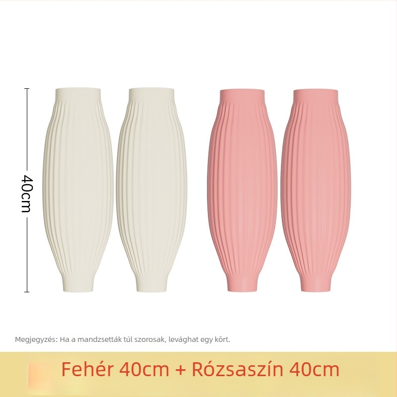 Vízálló, hosszított latex ujjvédők konyhai és vízi feladatokhoz, olajálló és piszokálló gumírozott védőfelső