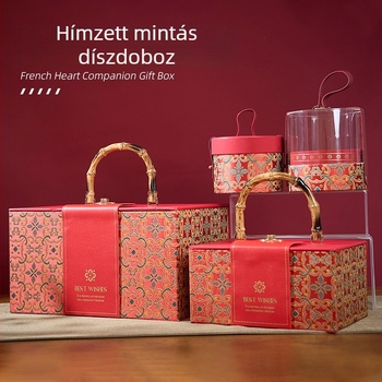Prémium ajándékdoboza vállalati ajándékokhoz és ünnepi csomagoláshoz, dolgozói ajándékokhoz, koszorúslányoknak és koszorúfiúknak.