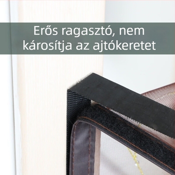 Ajtófüggönyökhöz ragasztó hátoldalú Velcro szalag