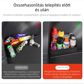 Fengfeng Landa oldalsó csomagtartó tároló doboz módosító kiegészítők