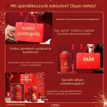 316 rozsdamentes acél nyolcszögletű kávés pohár vákuumos szigeteléssel, gravírozható – ideális ajándék házavatóra, születésnapra és egyéb alkalmakra.
