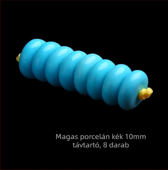 Türkiz elválasztó gyöngyök DIY ékszerekhez – Bodhi gyöngyök dragon-mintával, magnezit/porcelán, kicsi méret