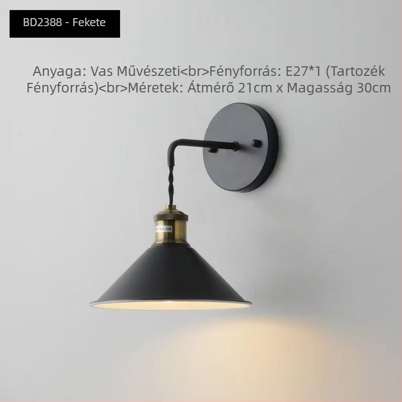 Északi stílusú hálószobai falikar pasztell színekben; minimalist falikar hálószobába, folyosóra és lépcsőházba.