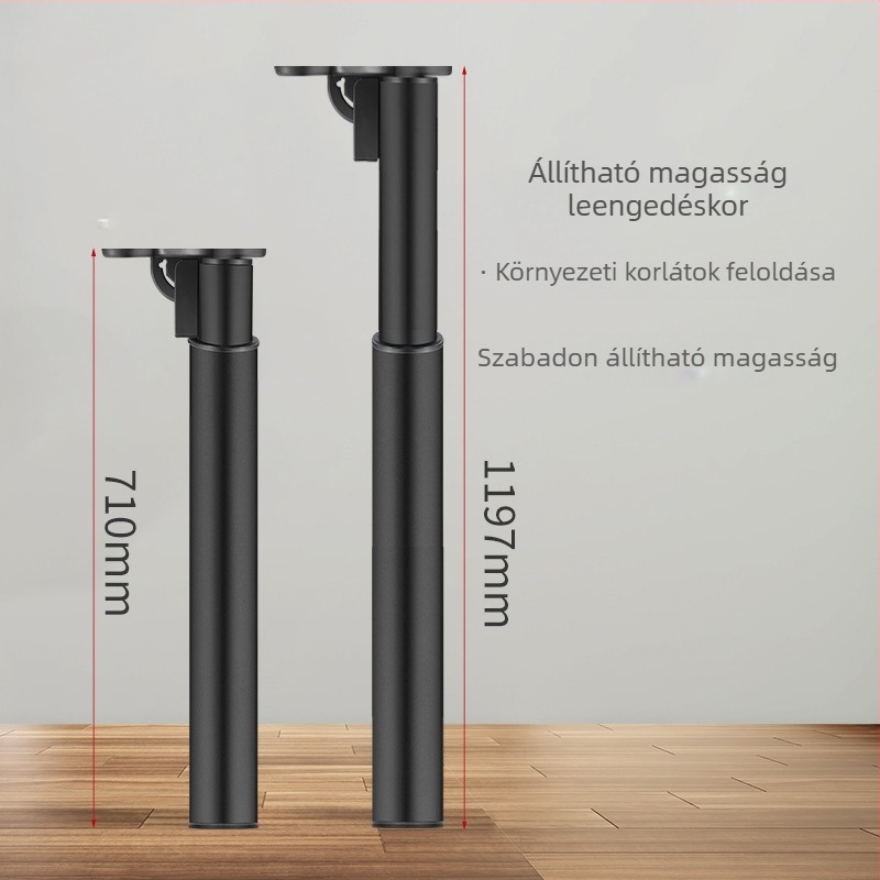 Nagy teherbírású összecsukható asztallábak, teleszkópos, állítható bárhoz, szekrényhez, étkezőasztalhoz és íróasztalhoz
