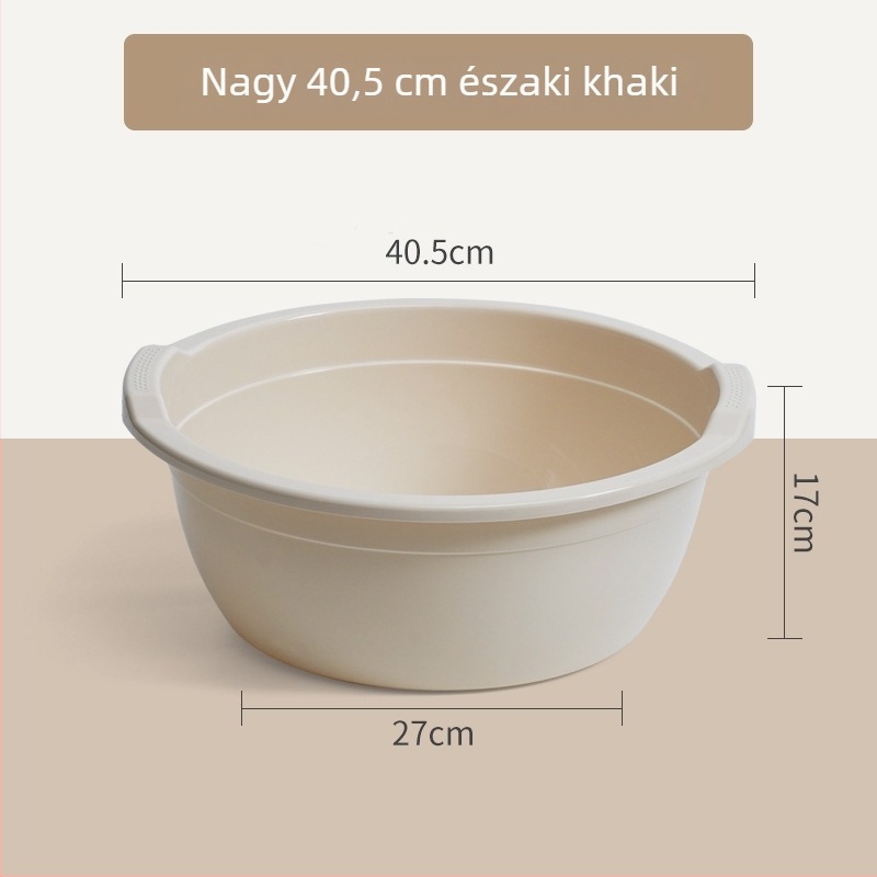 Műanyag edény háztartási használatra: mély mosóedény, vastagodott lábmosó edény, zöldségmosó edény, babafürdőedény, extrán nagy diákszállóhoz