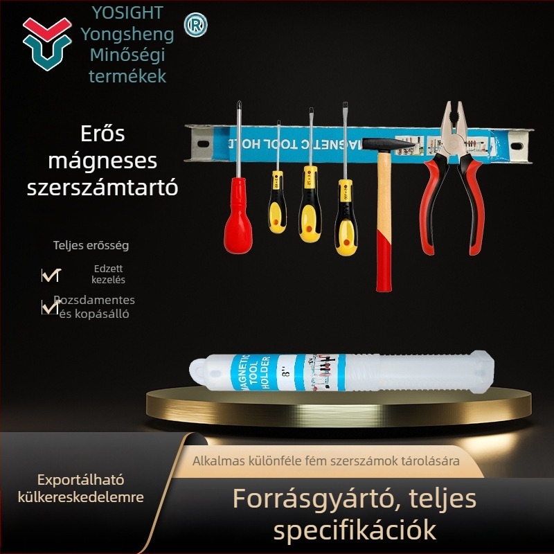 Erős mágneses szerszámtároló állvány fémeszközökhöz