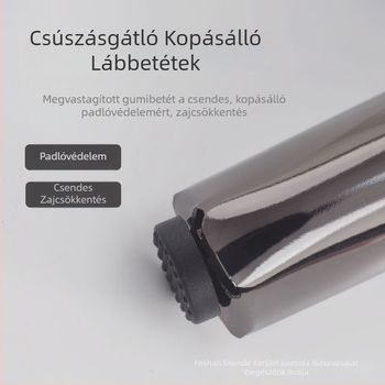 Vastagított fémből készült ágy- és kanapé lábak, bútorok számára támasztó lábak, emelhető lábak szekrényekhez és ágyakhoz, sarokkódokkal