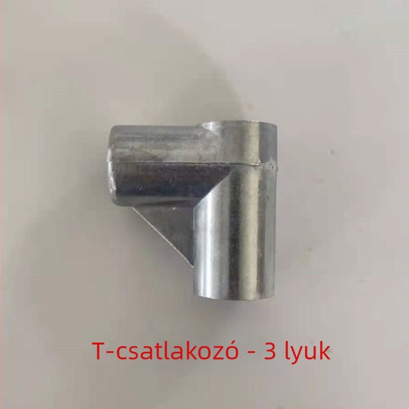 Háromutas fém csatlakozó ruhásszekrényhez – erősített acél ötvözet kötőelem