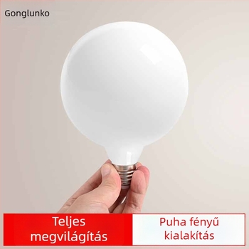 LED Dragon Ball lámpa E27-es foglalattal, ultra‑fényes és energiatakarékos, három színű állítható világítás, szemvédő, otthoni világítás, meleg sárga fény