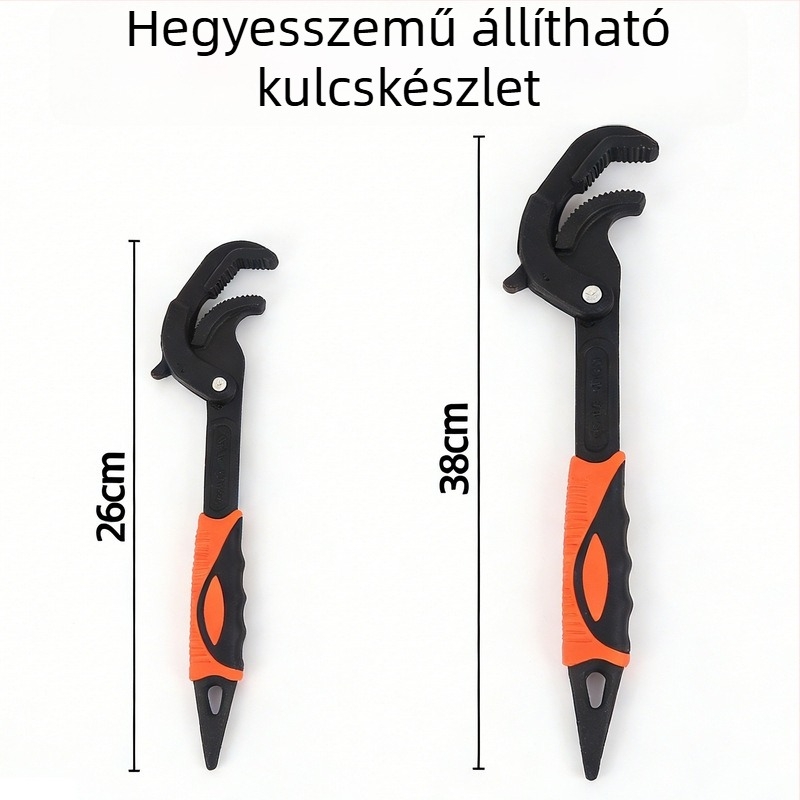 Ipari szintű univerzális állítható kulcs 15–22 mm, fürdőszobához, csőjavítási eszköz, csaptelekhez, többfunkciós