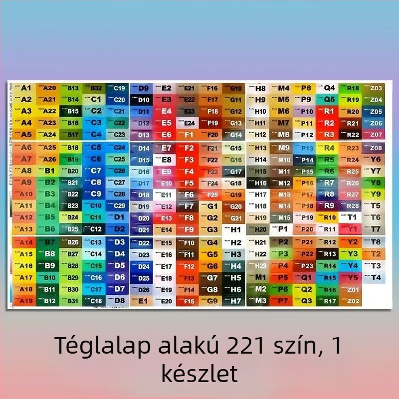 Gyöngyök tárolására szolgáló dobozok, 54 színű üvegek, nagy kapacitás