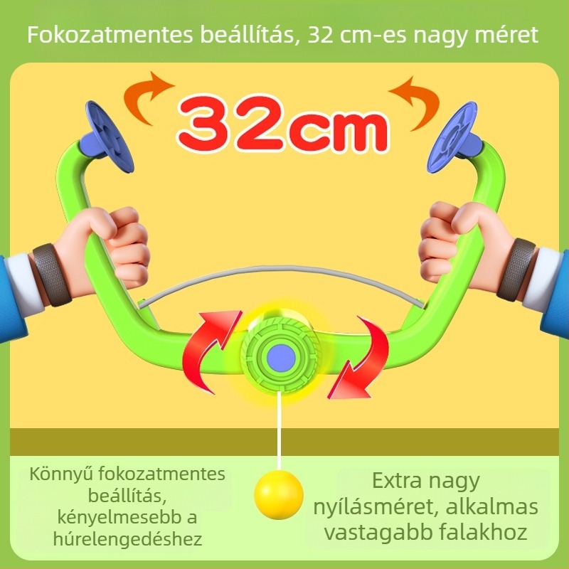 Függő labda gyerekeknek – beltéri ping-pong edzőeszköz