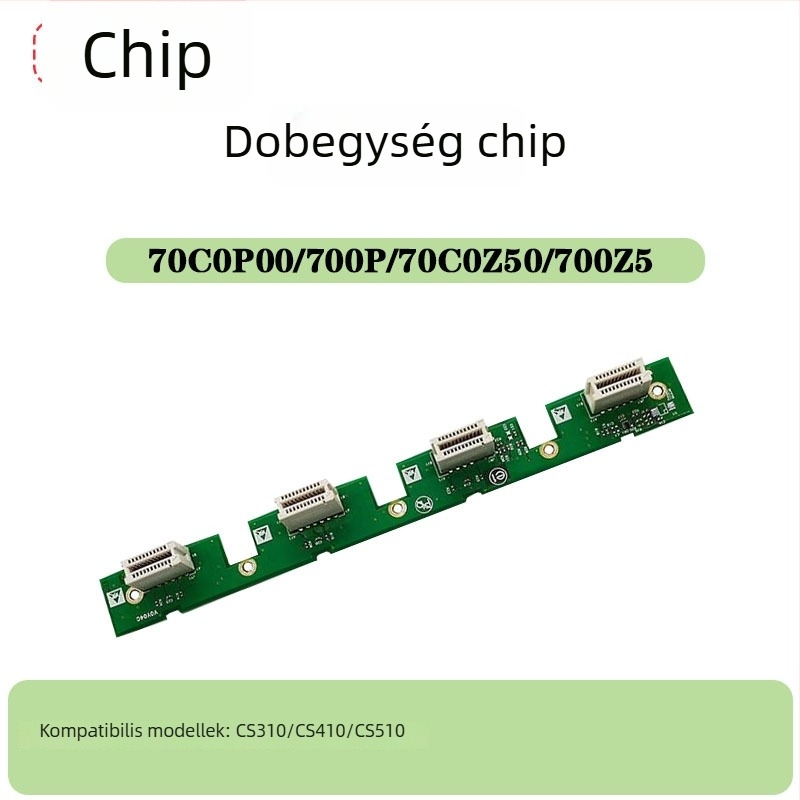 Lexmark CS310/CS410 színes lézertoner kazetta, modell 70C8HK0 chippel