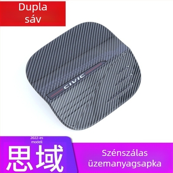 Karbontextúrájú külső matrica, karcolásálló, a 2022-es Honda Civichez