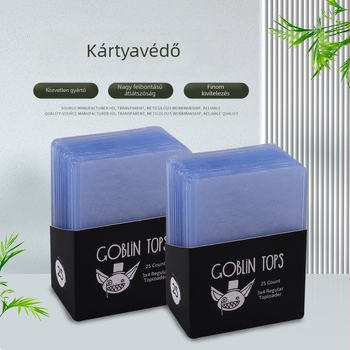 Átlátszó PVC kártyatok 35PT – Small Monster Star kártyákhoz