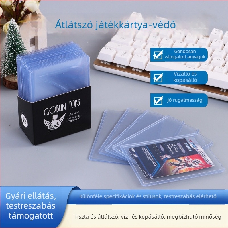 Átlátszó PVC kártyatok 35PT – Small Monster Star kártyákhoz