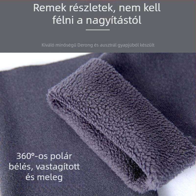 Fleece-béléssel ellátott csuklóvédő sportokra, őszi-téli használatra, könyökvédővel