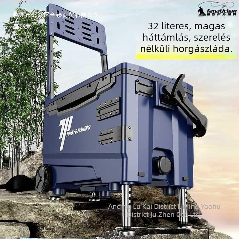 2024-es modell – ülő, többfunkciós horgász doboz készlet szabadtéri horgászathoz