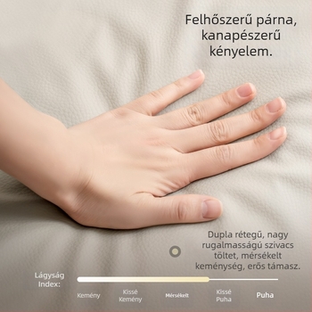 Xitianlong műanyag taburet otthoni használatra, egymásra tehető a tároláshoz, modern letisztult krémszínű, magas, puha párnával rendelkező ülőfelület
